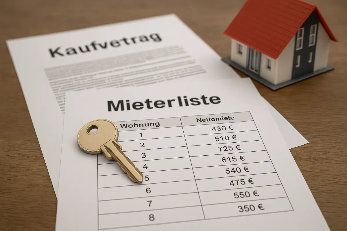 Mieterliste wird zur Beschaffenheitsvereinbarung – fehlende Baugenehmigung rechtfertigt Kaufpreisminderung (OLG Naumburg)