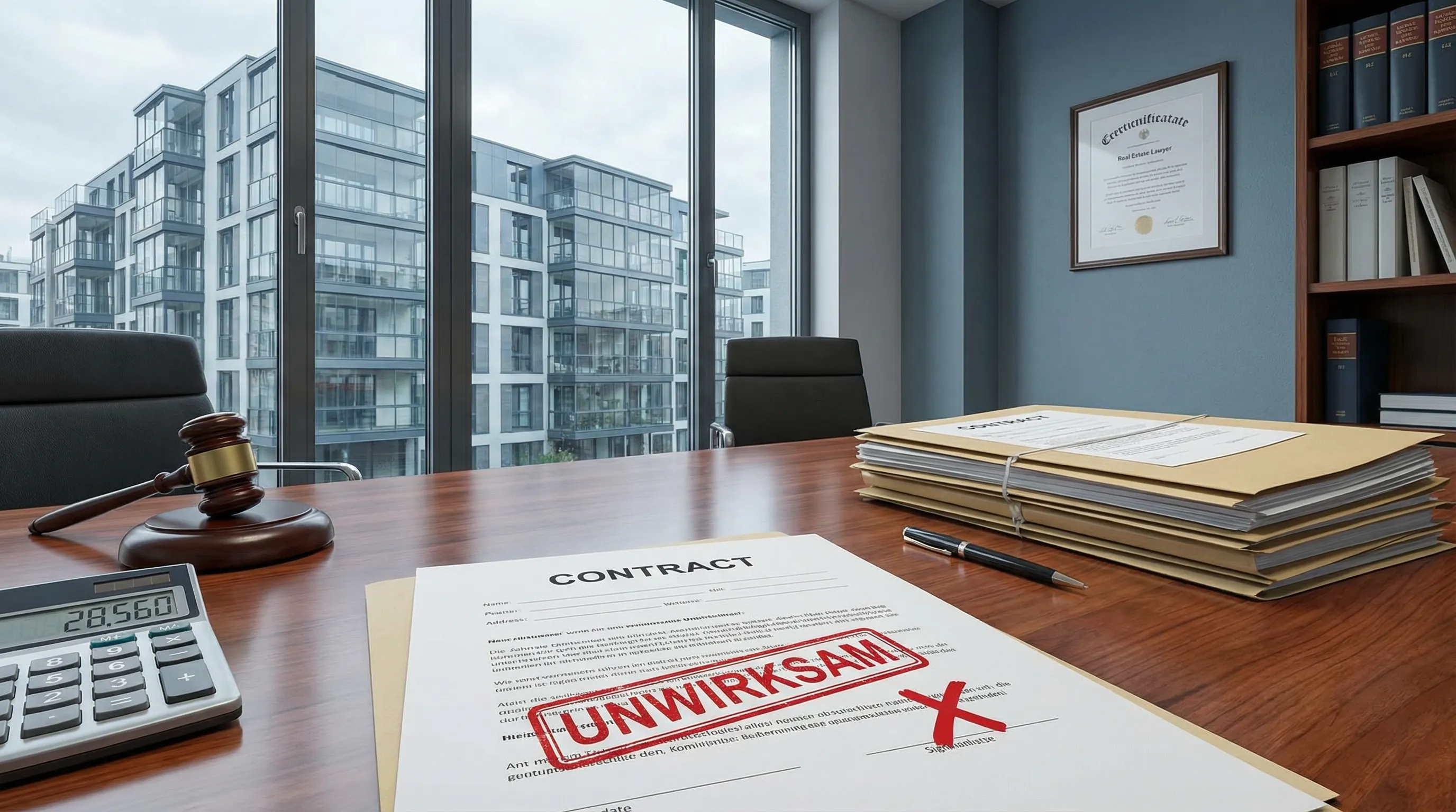 Verwirkung der Maklerprovision bei unwirksamer Reservierungsvereinbarung (LG Frankfurt)